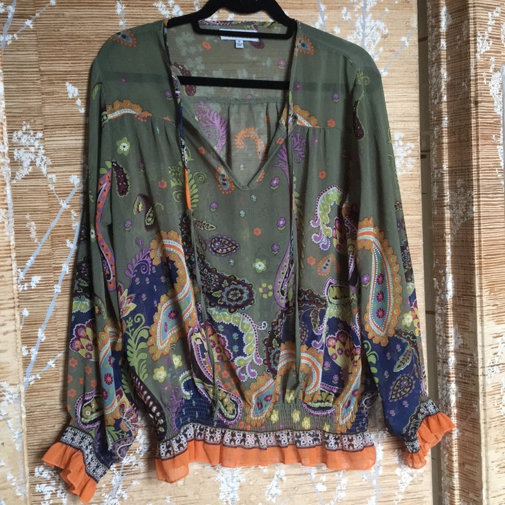 Gorgeous sheer top by August Silk